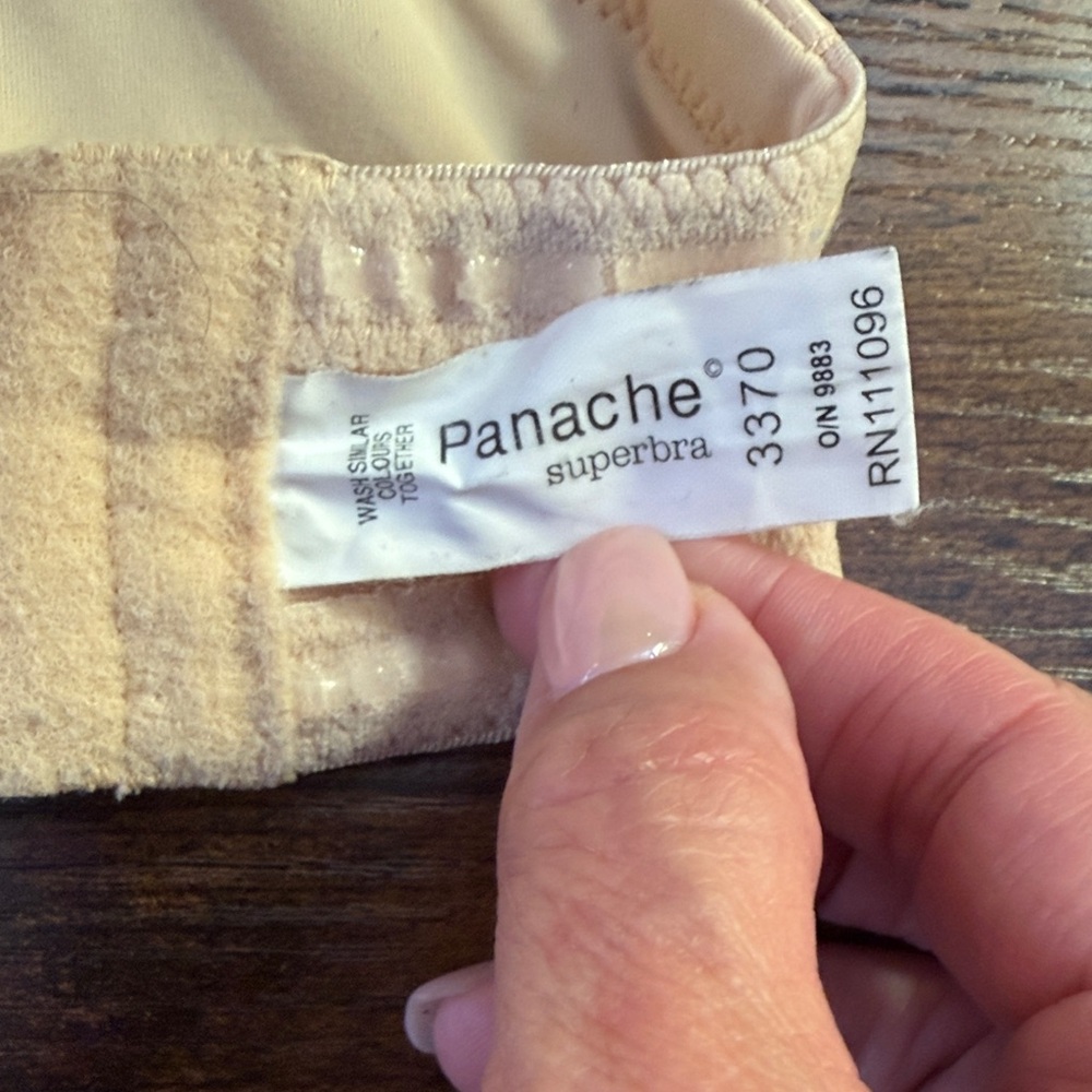 Panache Cream Strapless Bra - Picture 2 of 3